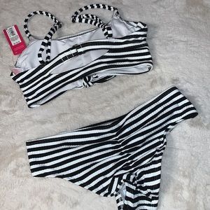 XS / Small juniors Striped Xhilaration striped nautical Bikini set